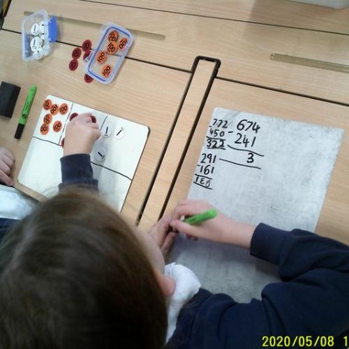 Year 3- Learning in Maths (partitioning into hundreds, tens and ones)