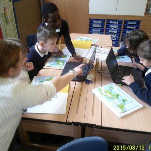 Year 3 - Plotting the most famous rainforests on a map